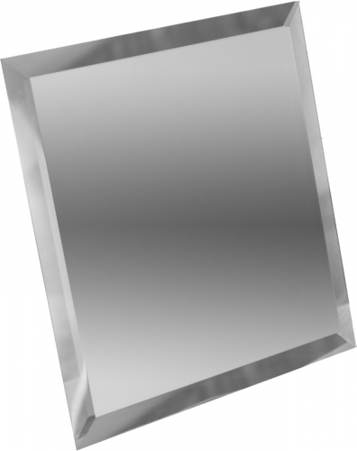 Серебряная квадратная зеркальная плитка в интернет магазине Зеркальной плитки Топ Декор